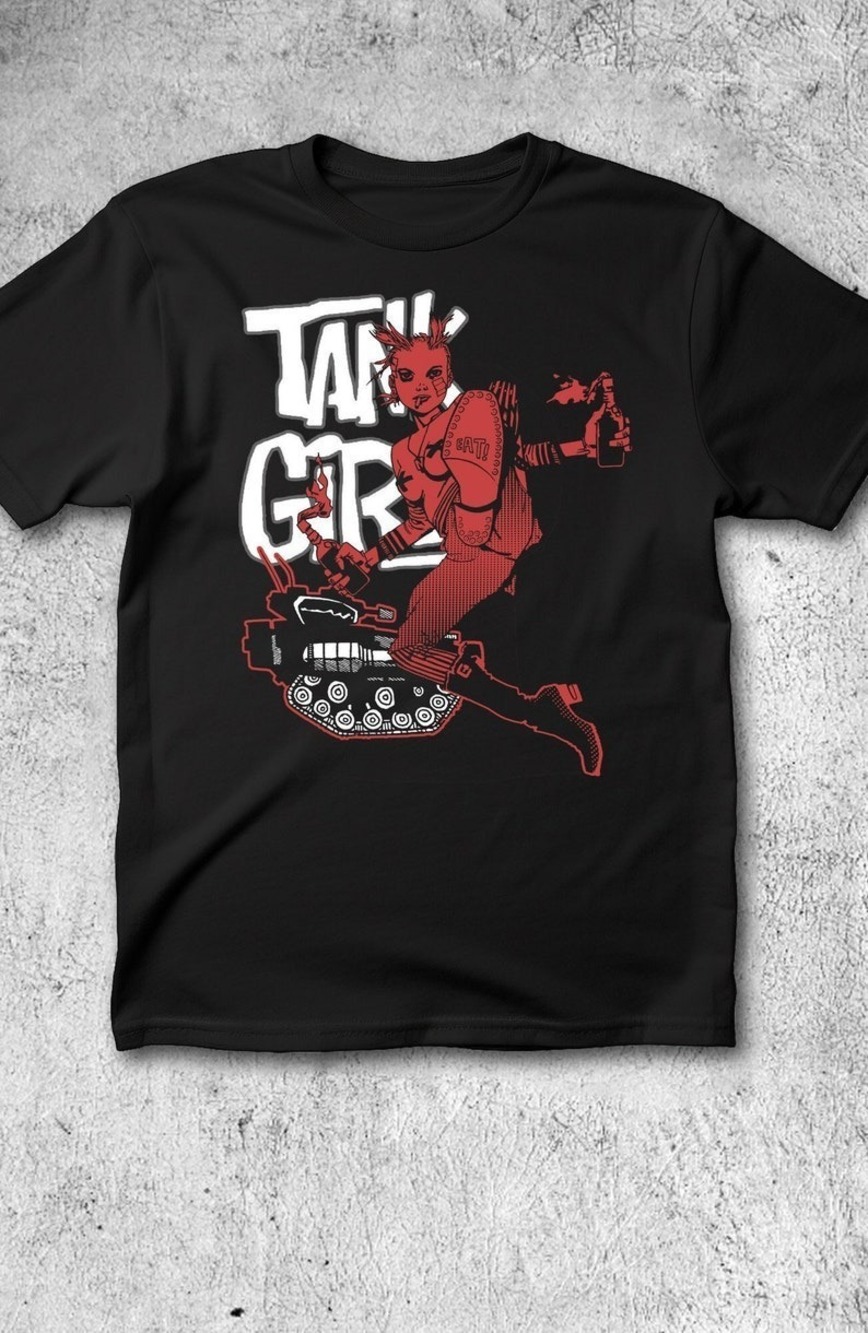 Tank Girl Retro Black Shirt